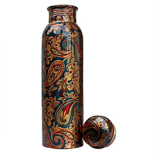 Printed Copper Water Bottle