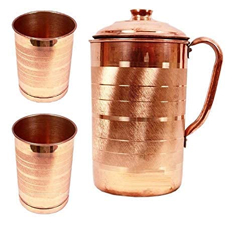 Copper Jug Set 